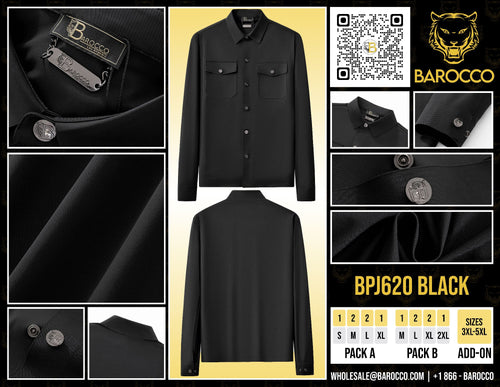 Camisa de manga larga CommandTech Utility - NEGRA