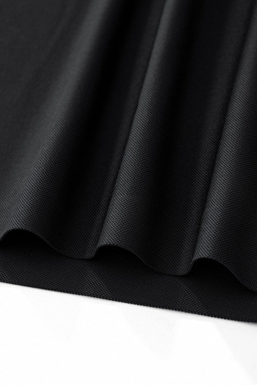BSP623-Contrast Trim Performance Polo - El Baron-BLACK – view 7