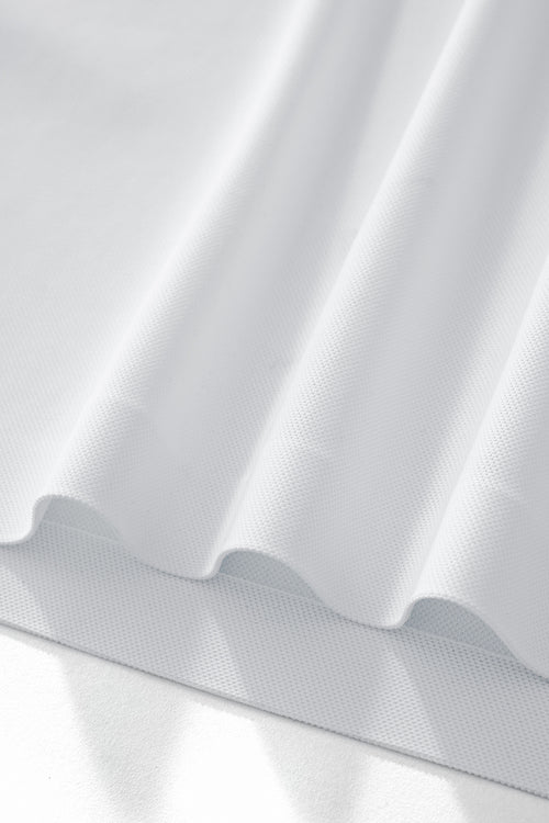 BSP623-Contrast Trim Performance Polo - El Baron-WHITE – view 7