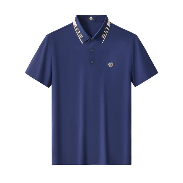 BSP624-Signature Trim Performance Polo – El Baron-NAVY