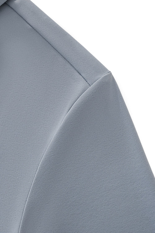 BSP627-Perforated Collar Performance Polo – El Baron-GRYSL – view 3