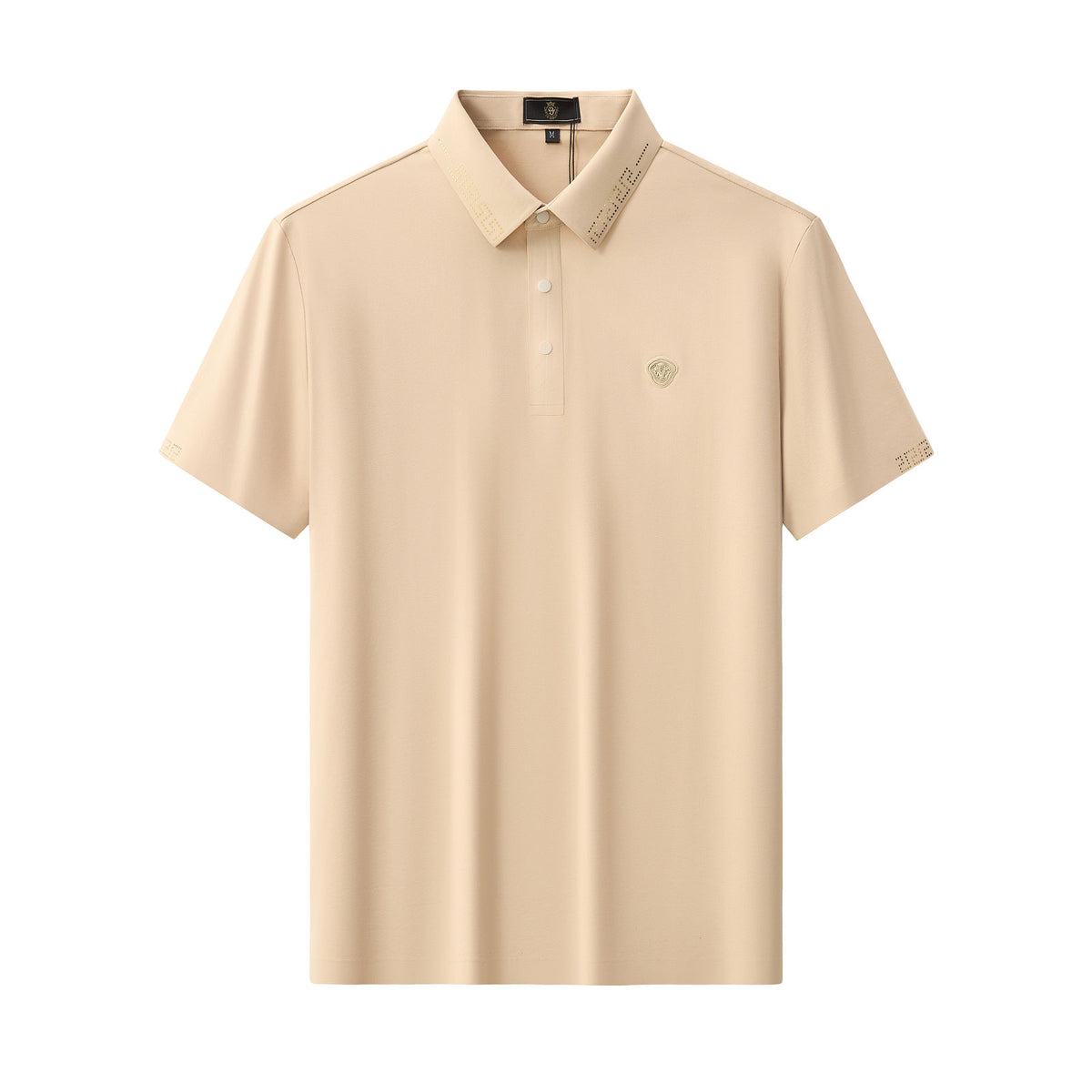 BSP627-Perforated Collar Performance Polo – El Baron-KHGLD – BAROCCO wholesale polo shirts