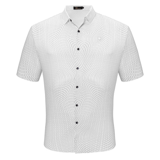 Dream Big Button-Up-WHITE