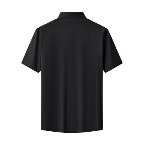 BSS922-Imperial Flight SS Shirt-BLACK/GOLD – view 1