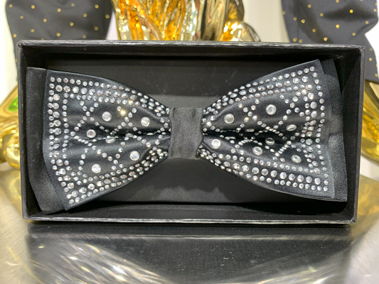 Dapper Ties-BLACK/SILVER