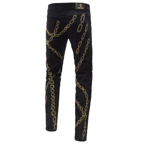 Enlaces dorados - Ático Century - NEGRO/ORO