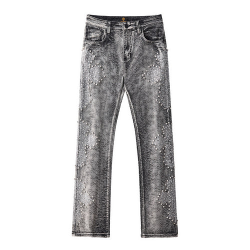 Pantalón vaquero Sanctum Cross – Century Penthouse-GRIS