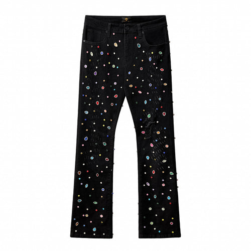 Pantalón vaquero Prism Gem – Century Penthouse - NEGRO