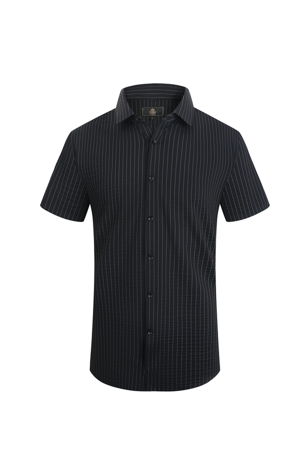 Camisa elástica Lineform SS - NEGRA