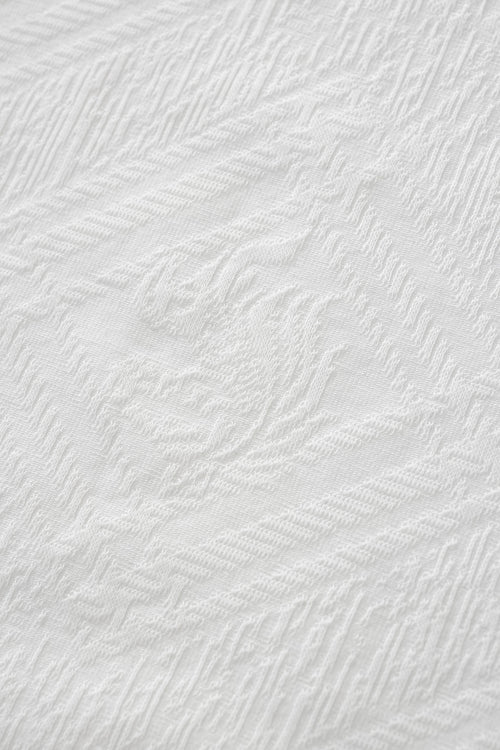 ETS06-Embossed Geo Texture Tee – El Baron-WHITE – view 7