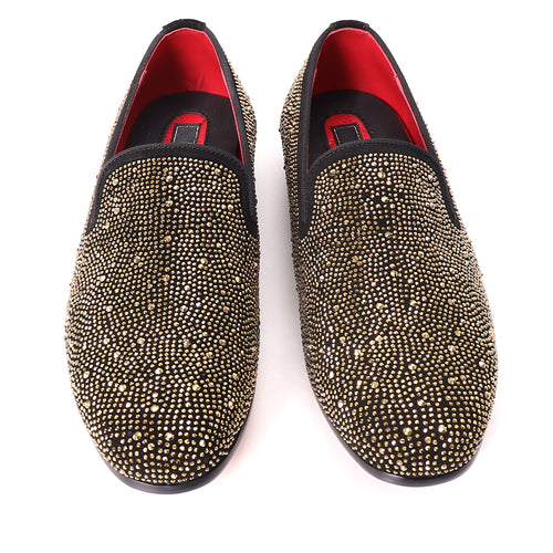Mocasines Rocky Road - NEGRO/DORADO