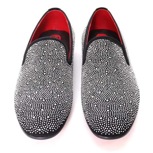 Rocky Road Loafers-BLACK/SILVER