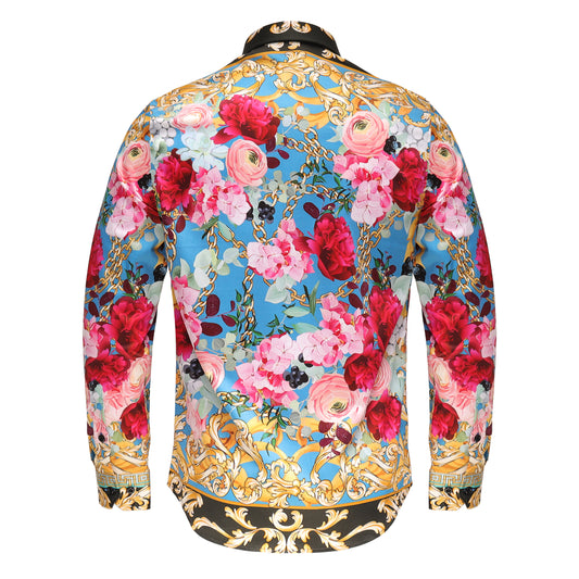 Baroque Blossoms-BLUE