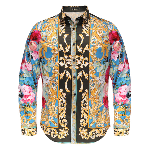 LSC35 - Baroque Blossoms-BLUE