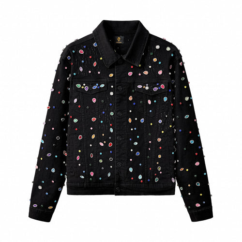 Chaqueta vaquera Prism Gem – Century Penthouse - NEGRO