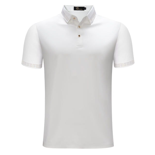 Polo Tranquil Thread - BLANCO/DORADO