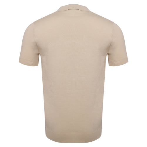 Polo de punto de lujo - MARFIL – view 1