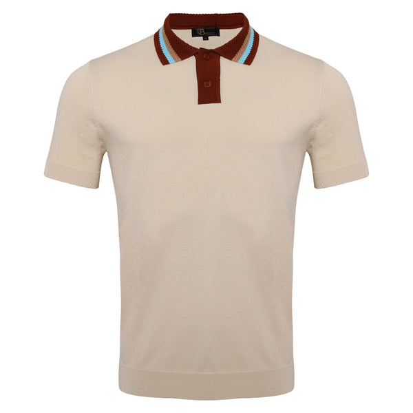 Polo de punto Regent Luxe - MARFIL