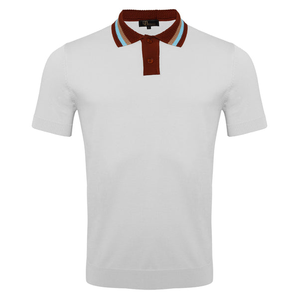 Polo de punto Regent Luxe - BLANCO