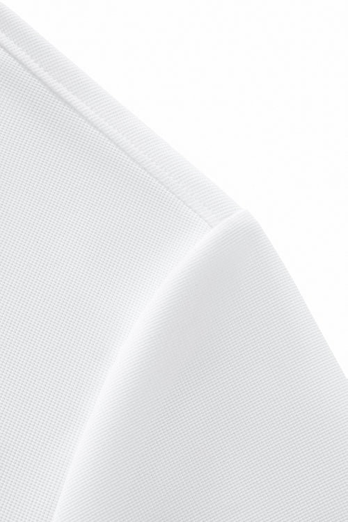 PS812-Ventura Zip Performance Polo-WHITE – view 3