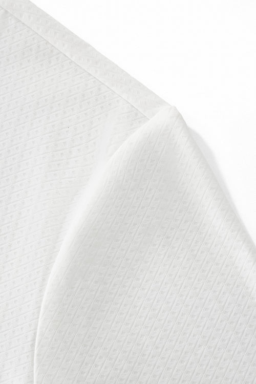 PSL2001-Seamless Horizon Zip Polo-WHITE – view 3