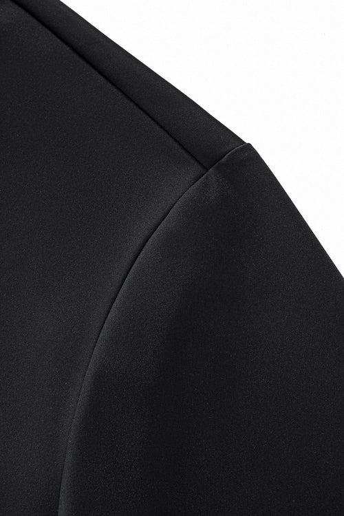 PSR201-Lustre Matrix Polo-BLKGD – view 3