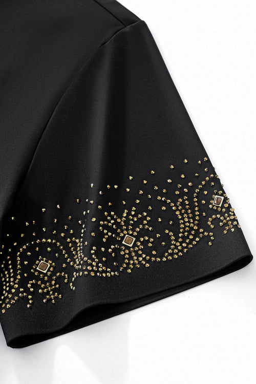 PSR202-Lustre Aura Polo-BLKGD – view 3