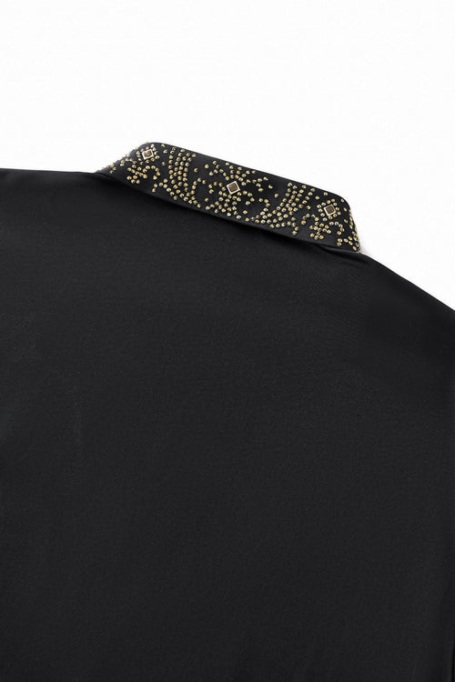 PSR202-Lustre Aura Polo-BLKGD – view 7