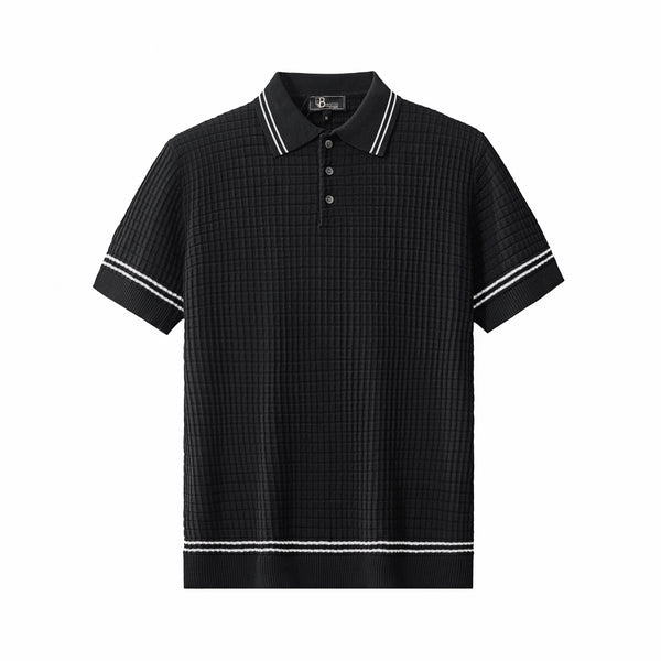 PSS608 - Refined Motion Polo-BLACK