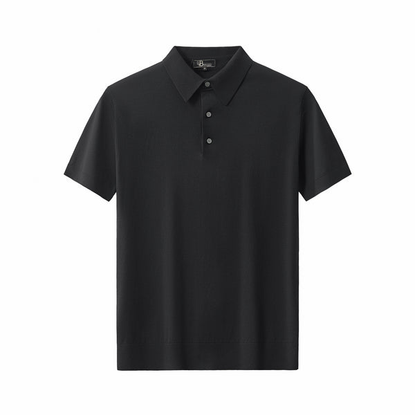 PSS611 - Everyday Luxe Polo-BLACK