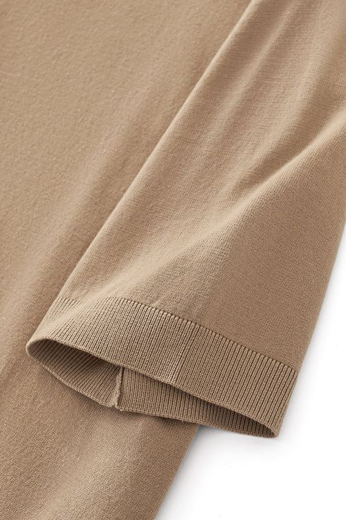 PSS611 - Everyday Luxe Polo-KHAKI – view 3