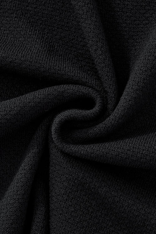 Polo retro de rayas con cremallera - NEGRO/CAQUI – view 5
