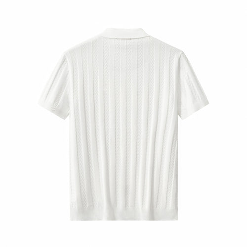 Polo con botones MetroLine - BLANCO – view 1