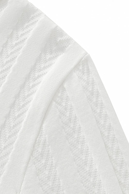 Polo con botones MetroLine - BLANCO – view 3