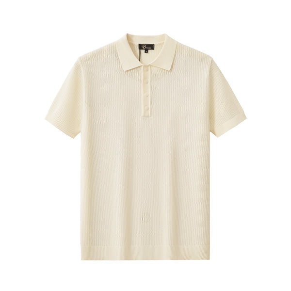 PSS614 - AirFlex Mesh Polo-IVORY