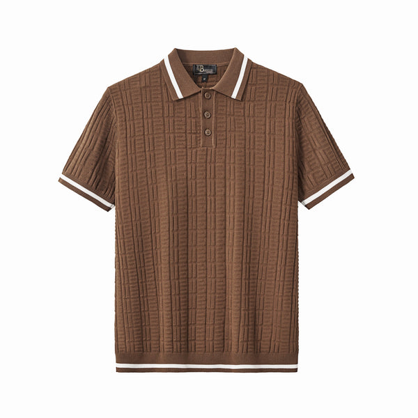 Textura Polo-CAFÉ