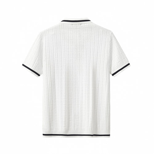 PSS620 - Textura Polo-IVORY – view 1