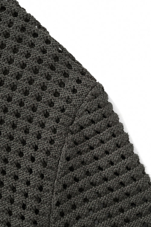 PSS621-Breeze Mesh Zip SS Shirt-ARMYG – view 3