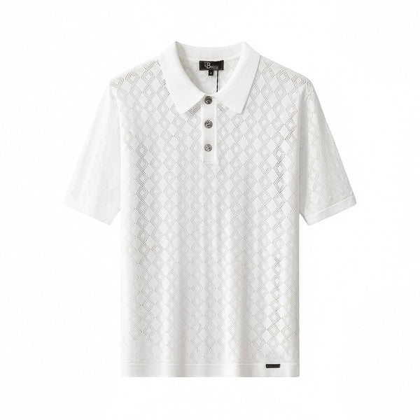 PSS628-Monarch Knit Polo-IVORY