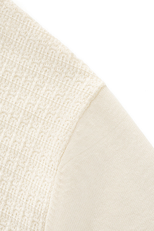 PSS632-Milano Texture Polo-IVORY – view 3