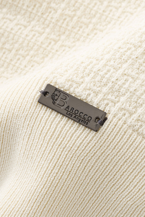 PSS632-Milano Texture Polo-IVORY – view 7