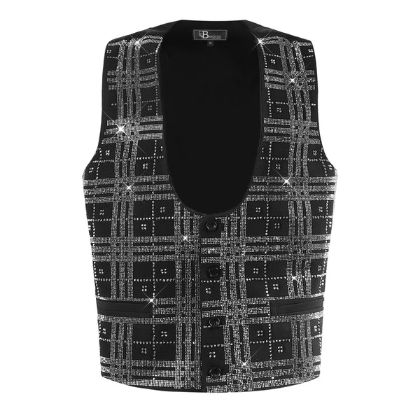 Lustrous Luxe NEGRO/PLATA