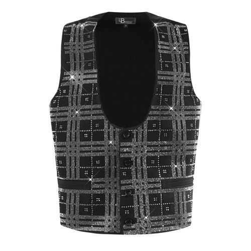 Lustrous Luxe NEGRO/PLATA