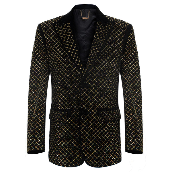 SB422 - Opulent Outfit-BLACK/GOLD