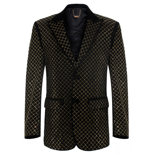 SB422 - Opulent Outfit-BLACK/GOLD – view 4