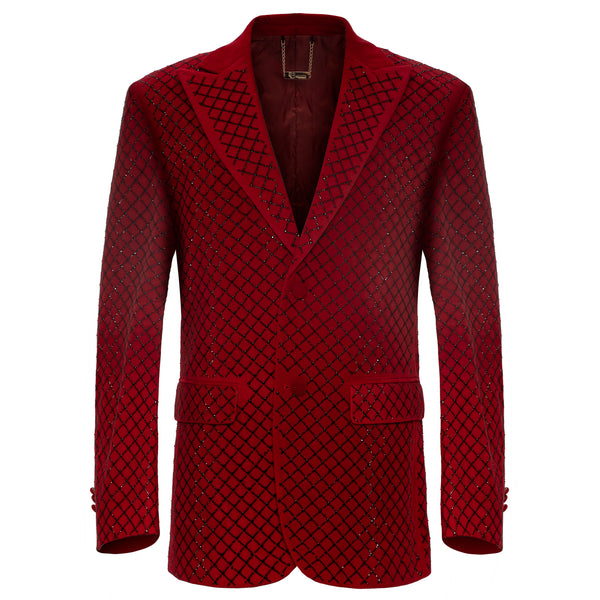 SB422 - Opulent Outfit-RED/BLACK