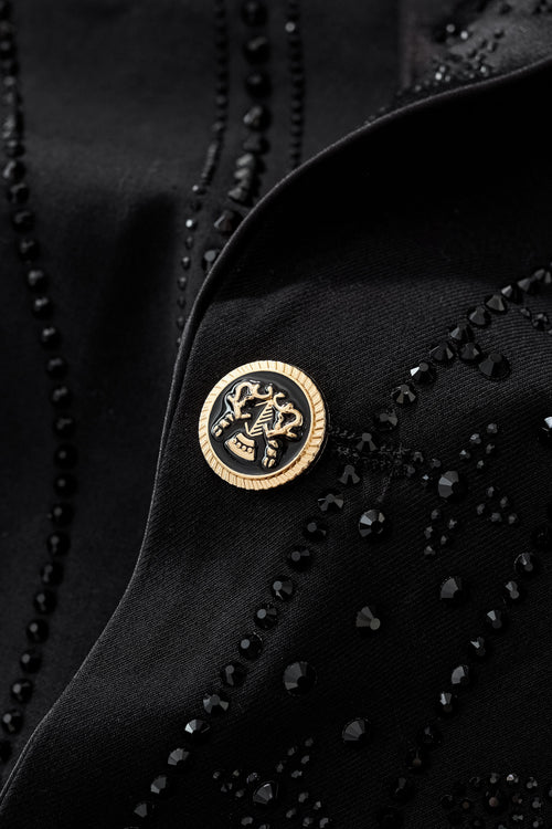 SB472-Celestial Wave Blazer-BLKBK – view 7