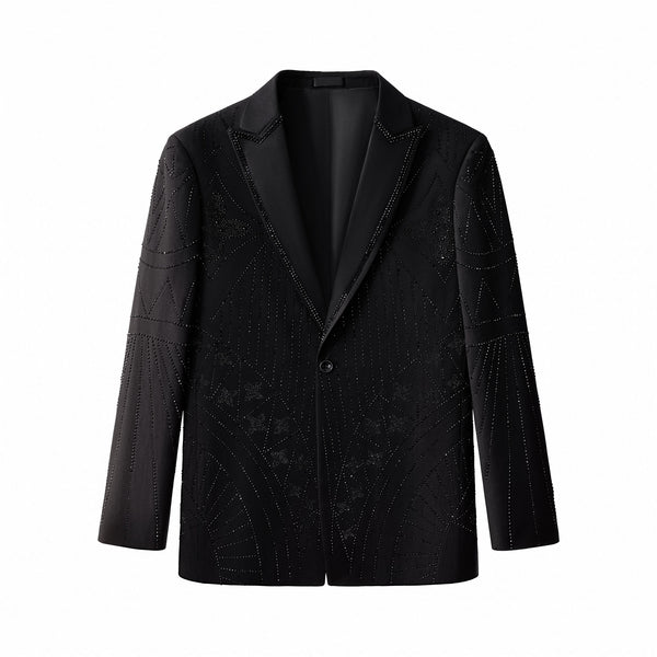 SB474-Eclipse Crest Blazer-BLKBK