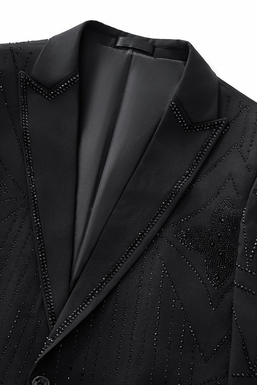SB474-Eclipse Crest Blazer-BLKBK – view 2