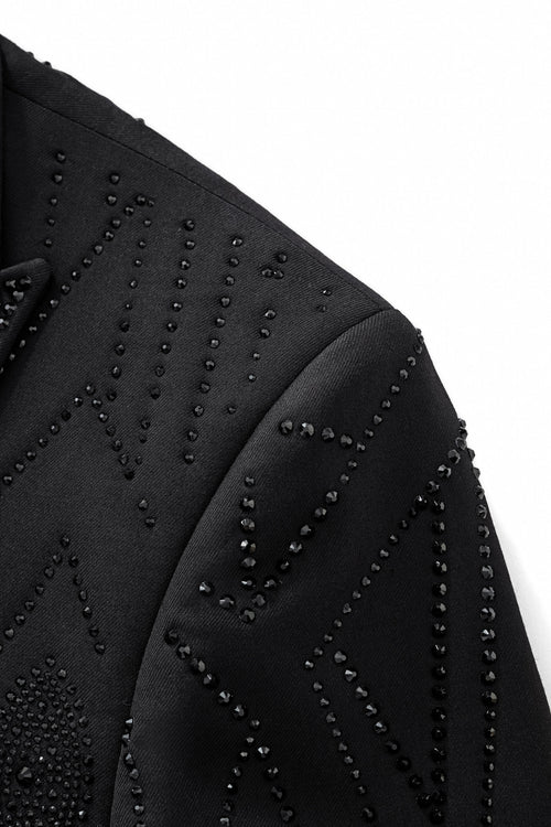 SB474-Eclipse Crest Blazer-BLKBK – view 4